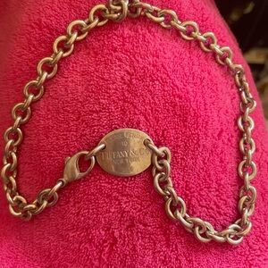 Tiffany & Co. Silver Chain necklace vintage 2000s